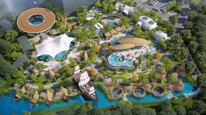 2025年7月全新開業龍泰翁山源溫泉城帶獨立泡池任浸室外溫泉池威尼斯版超長泳道純玩2天（食玩假期 旅行團）