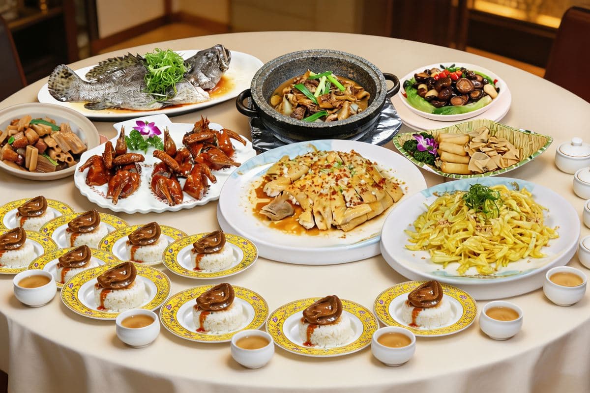 《全港獨家》珠海30年老字號《蛇平飯店》【非遺獲獎美食:海沙煨果園走地靚雞+招牌首創焗南瓜宴】VIP包廂【鮑汁扣海參(位上)+招牌翅湯花膠魚茸羹(位上)】保證入住中山中心逸衡酒店 中山珠海澳門2天團（永安旅遊 旅行團）