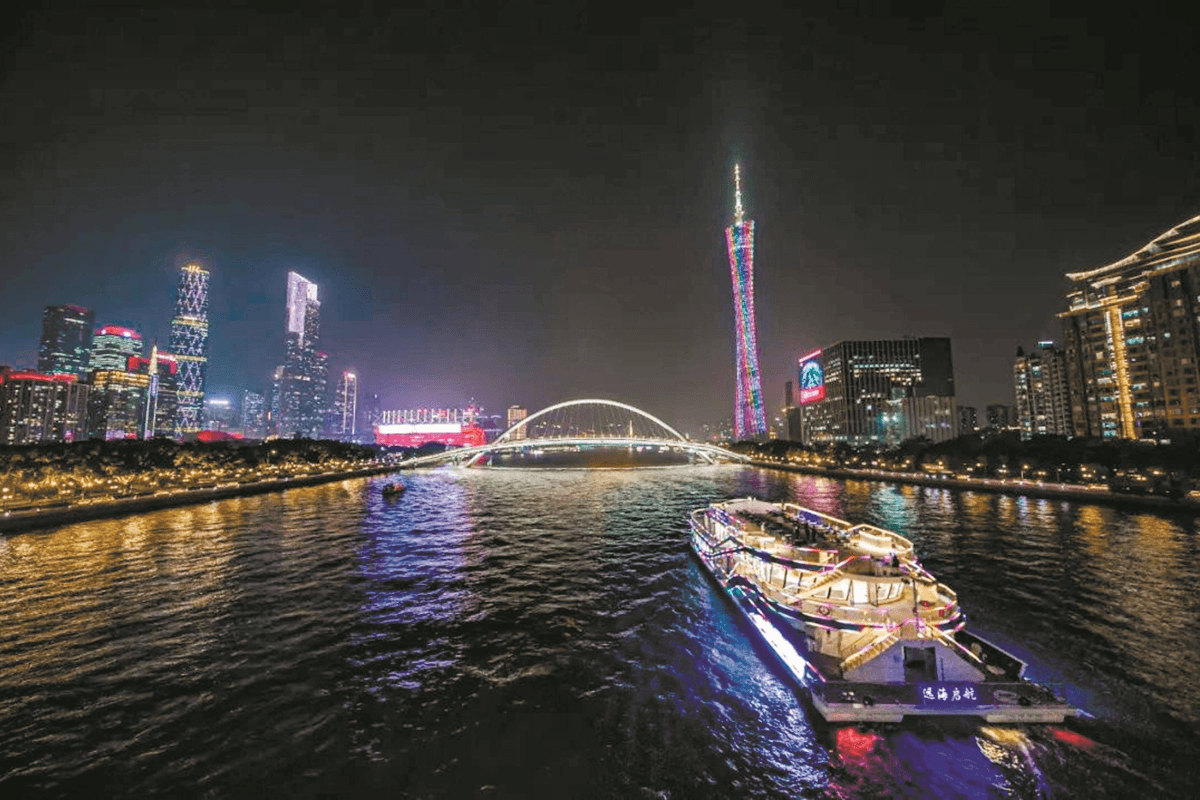 廣州2天團·【羅湖香格里拉酒店享用自助早餐+珠海夜遊~享船上自助晚餐】「廣州白鵝潭大灣區藝術中心」「珠江夜遊」(永安旅遊 旅行團)
