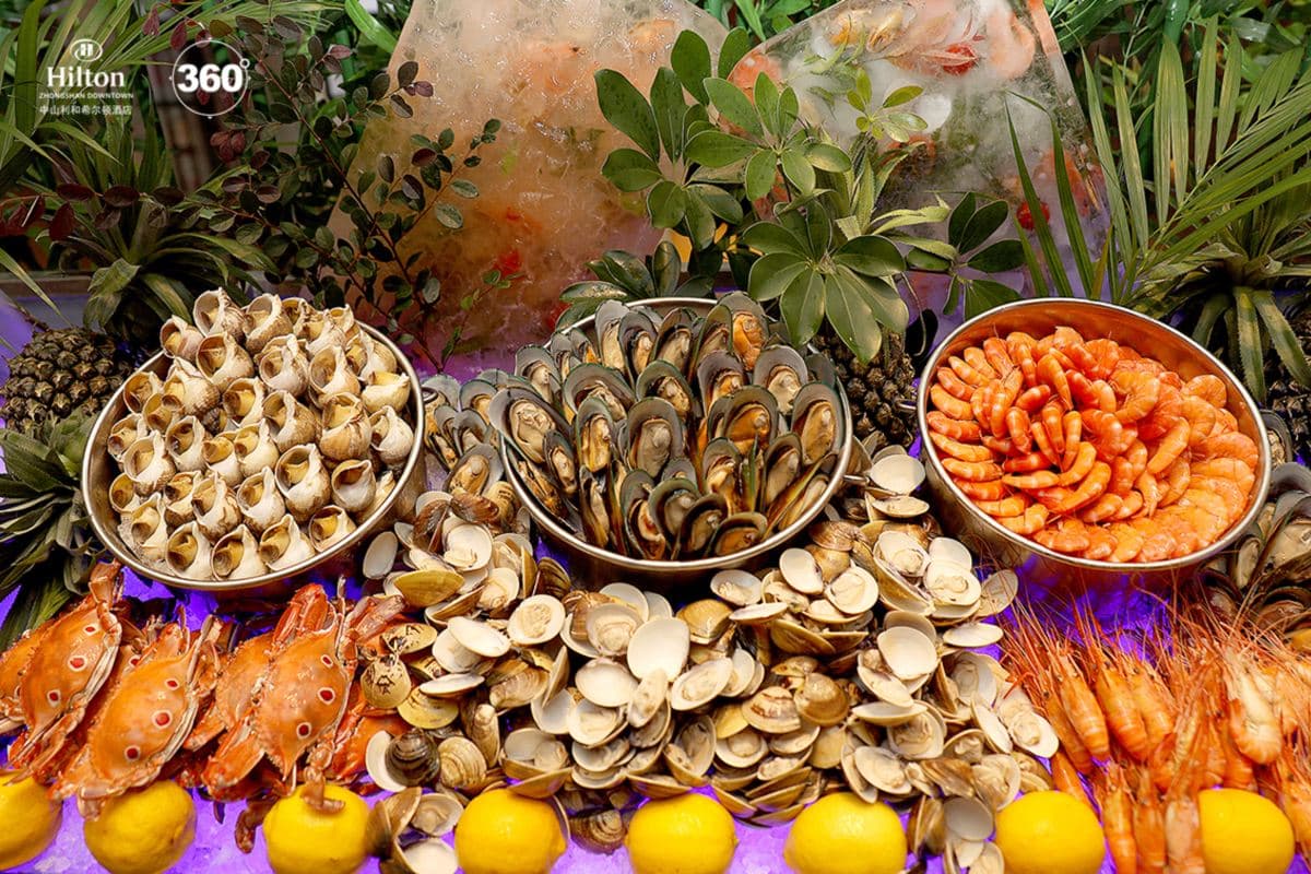 佛山+中山2天團·國際品牌~Hilton中山利和希爾頓酒店 【豪華海鮮自助晚餐】長鹿休博園~童話動物王國+國際大馬戲(永安旅遊 旅行團)