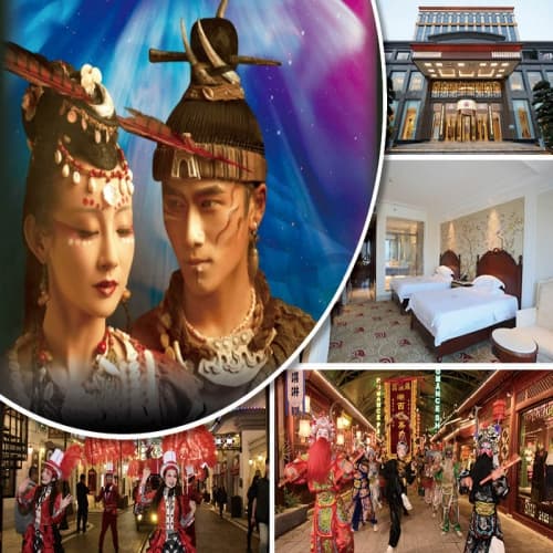 B線-《廣東千古情》歌舞SHOW 佛山帝恩酒店 酒店室外泳池暢泳 暢玩按摩池 純玩2天(關鍵旅遊 旅行團)