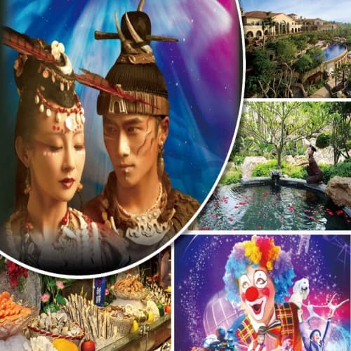 B線-《廣東千古情》大型歌舞SHOW 融創大馬戲 清遠美林湖溫泉酒店 純玩3天（關鍵旅遊 旅行團）