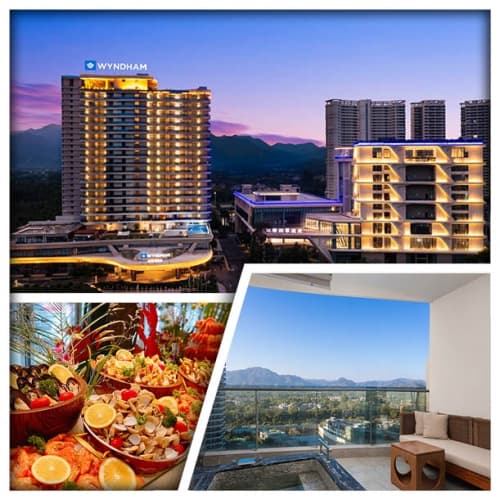 B線-連住2晚 龍門國際品牌【南昆山溫德姆酒店】獨立私家溫泉池房 任浸依雲四季溫泉區 純玩3天(關鍵旅遊 旅行團)