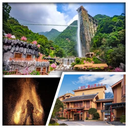 B線-韶關過山瑤酒店 包雲門山玻璃橋 賞非遺打火壺 品高山流水家宴 任食清遠碌鵝純玩3天（關鍵旅遊 旅行團）