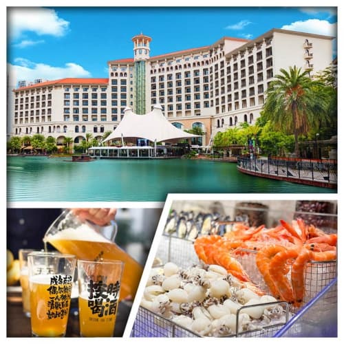 B線-惠陽翡翠山華美達酒店 東莞希爾頓惠庭智能酒店 歎酒店海鮮自助晚餐純玩3天（關鍵旅遊 旅行團）