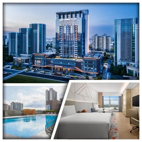 全新開業 國際品牌中山火炬高新區皇冠假日酒店2天(關鍵旅遊 旅行團)