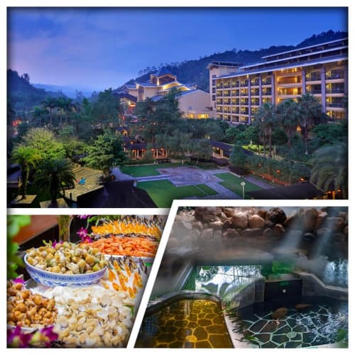 B線(首團頭10位升級温泉房)龍門地派溫泉度假村 歎酒店自助晚餐 歡唱KTV/大戰四方城 純玩2天(關鍵旅遊 旅行團)