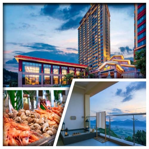 B線-北回歸線上的天然氣吧~南昆山雲頂溫泉威士忌酒店（尊享私家泡池客房 酒店海鮮自助晚餐）純玩2天（關鍵旅遊 旅行團）