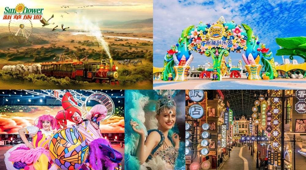 3天廣州清遠佛山純玩團【親子樂園樂重奏】【清遠長隆森林王國 x 廣東千古情 x 融創馬戲 x 融創樂園】元朗集散（新華旅遊 旅行團）