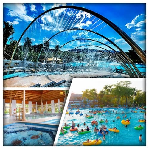 恩平 錦江溫泉度假村 任浸三料動感溫泉 養生真溫泉純玩2天(關鍵旅遊 旅行團)